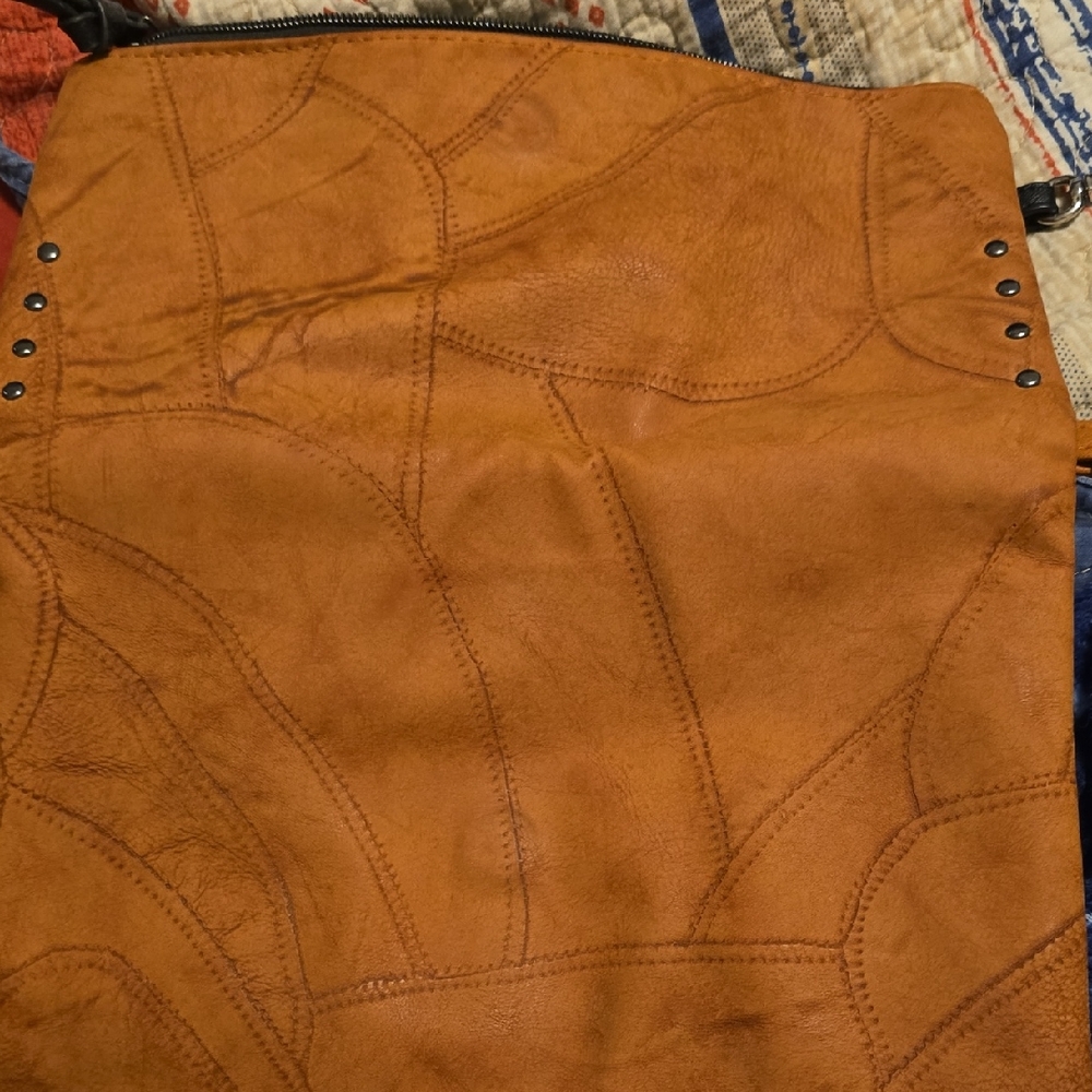 Elegant Tan Clutch